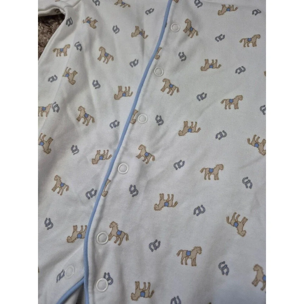 Hartstrings sleeper supima cotton size 3-6 months